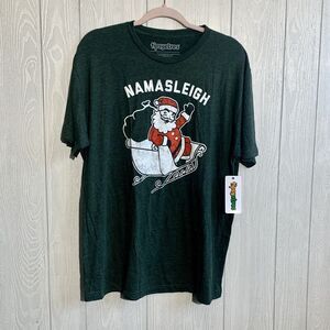 Tipsy Elves Namasleigh T-Shirt Size Medium NWT